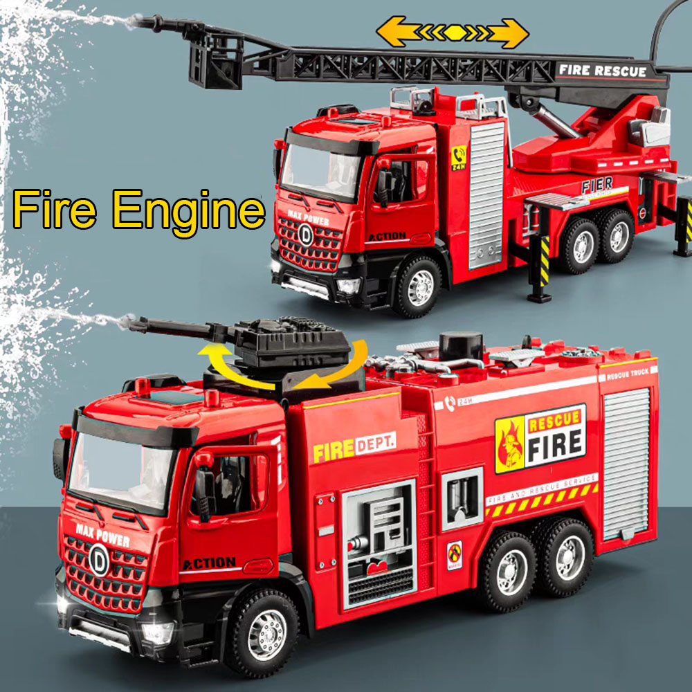 Fire Escape Ladder - 1:32 Skala Mesin Pemadam Kebakaran Model