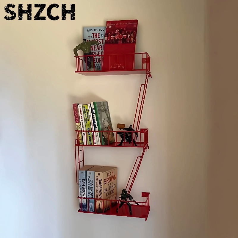 Fire Escape Ladder - Rak Dinding Tangga Darurat, Rak Logam