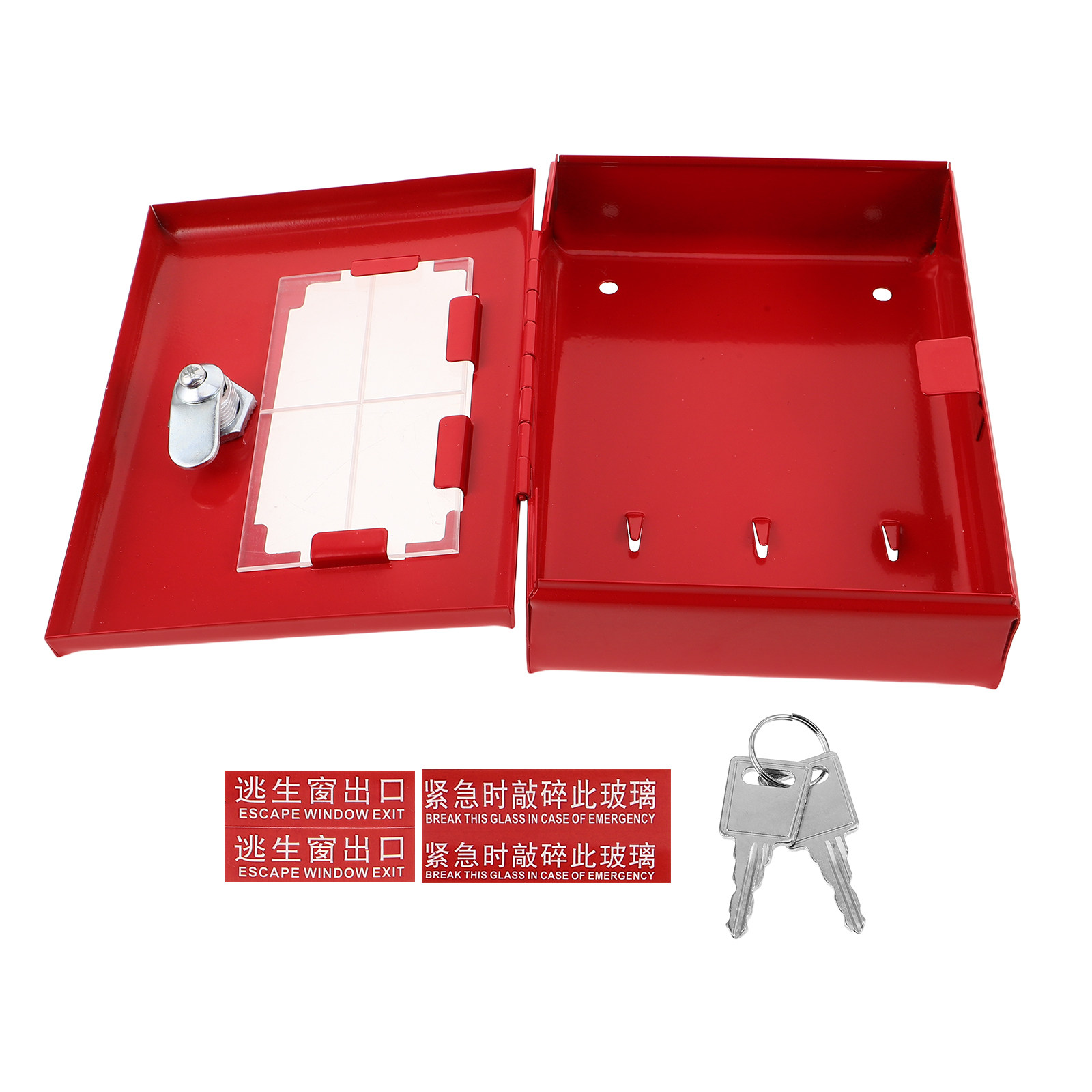 Lockbox Key Secure - Kotak Kunci Darurat Dinding Berbahan Logam