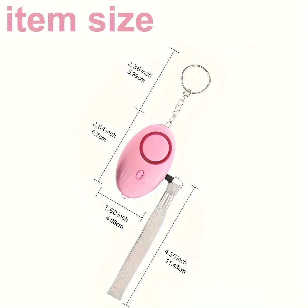 Alarm keselamatan pribadi 130D - Personal Alarm Keychain ulasan dan harga