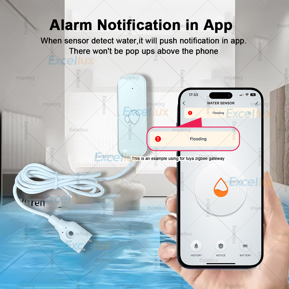 Zigbee Sensor Kebocoran Air Pi - Water Alarm Sensor ulasan dan harga