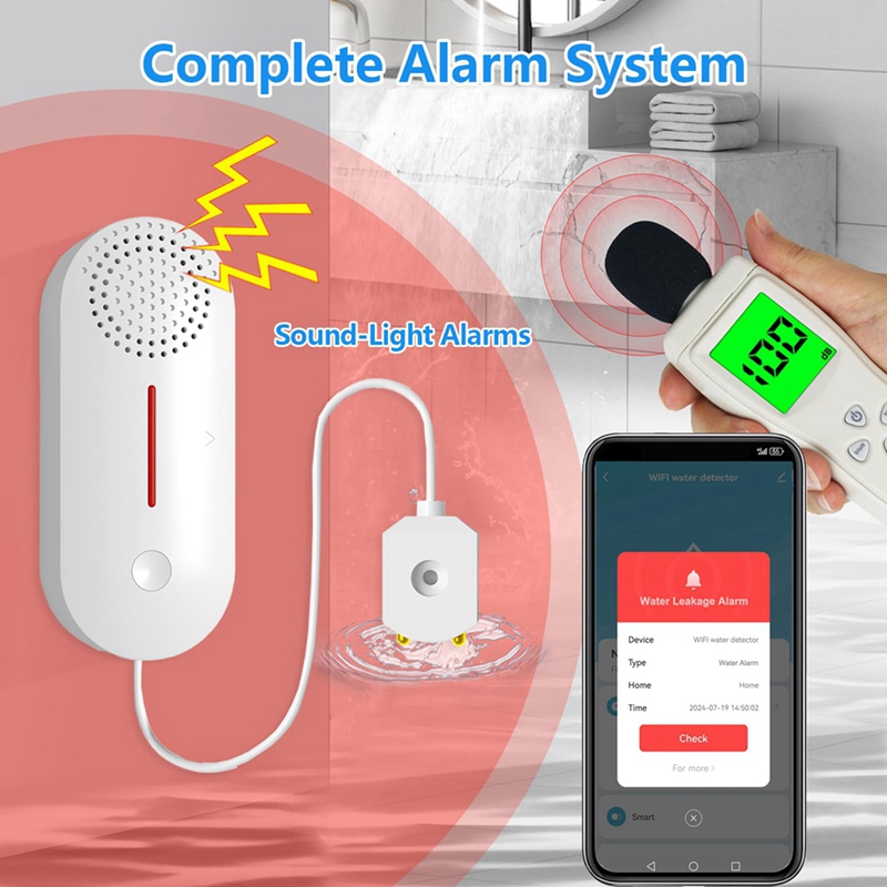 Alarm Detektor Air, Sensor Air - Water Alarm Sensor ulasan dan harga