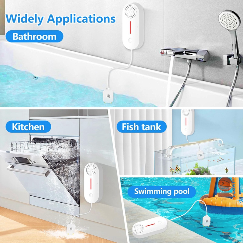 Alarm Detektor Air, Sensor Air - Water Alarm Sensor ulasan dan harga