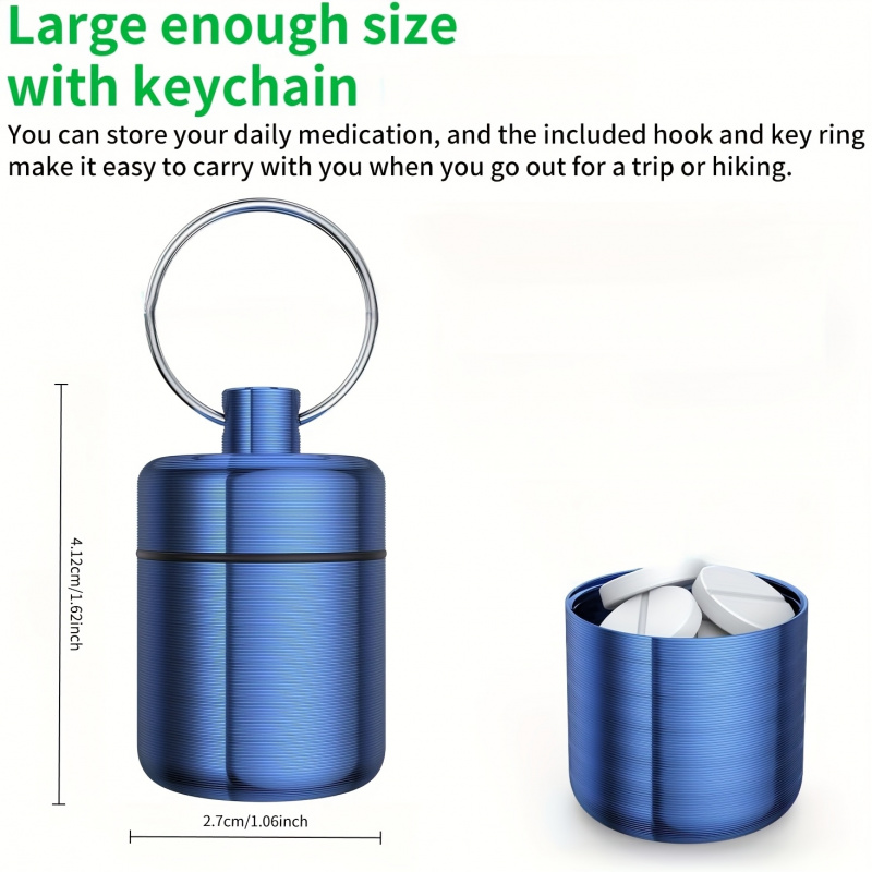 Kotak Pil Gantungan Kunci Mini - Medicine Cabinet Lock ulasan dan harga