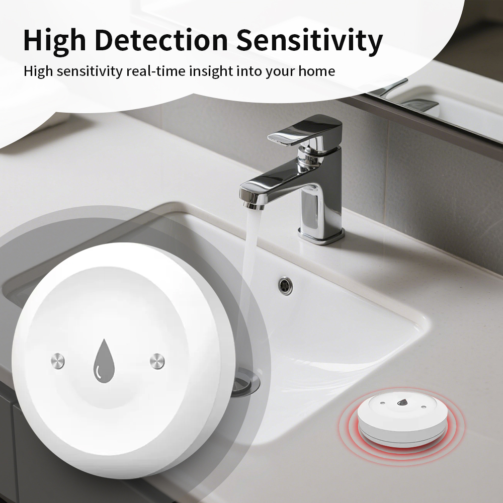 TNCE ZigBee3.0 Tuya Sensor Det - Water Alarm Sensor ulasan dan harga